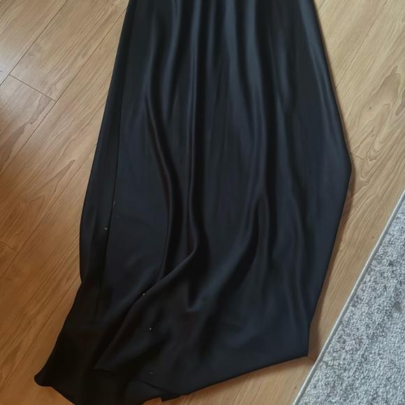 Il Volo MIDNIGHT Silk Slip Dress - Picture 3 of 9